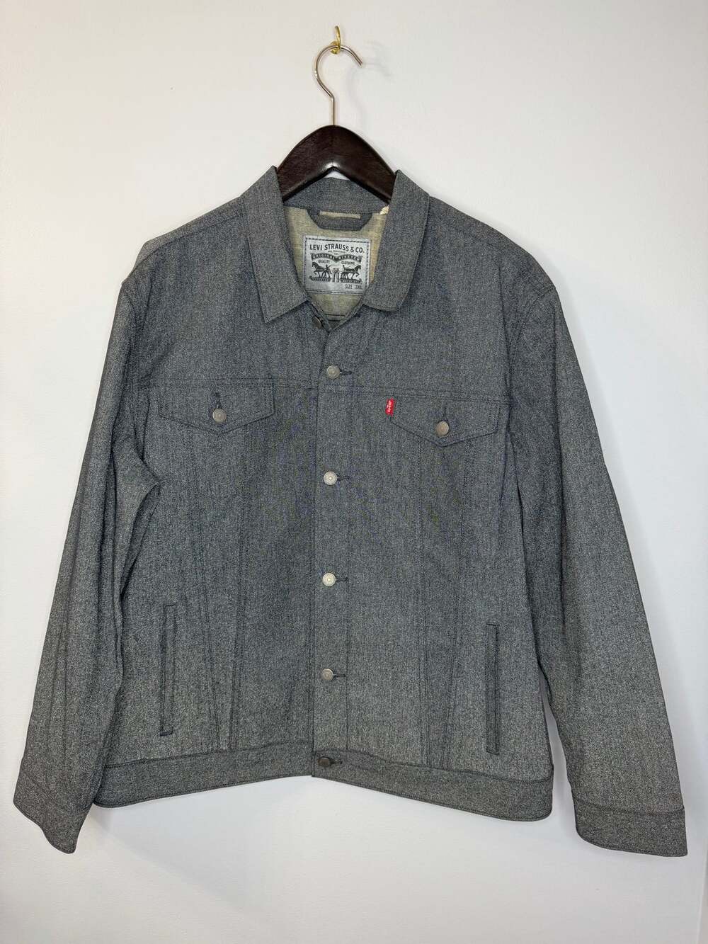 Levi's Grey Relax Field Jacket Relax Men's 3XL